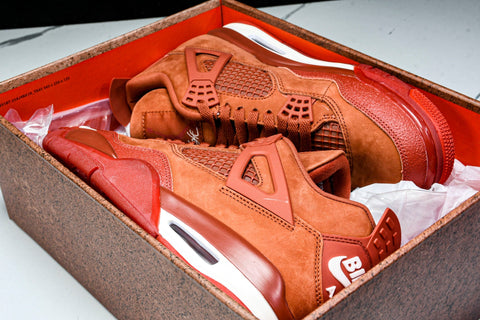 Nigel Sylvester x AJ4 Retro OG 'Brick by Brick'