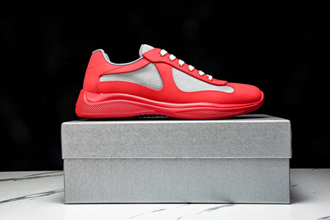 Prada America's Cup Sneaker Soft Rubber 'Red'
