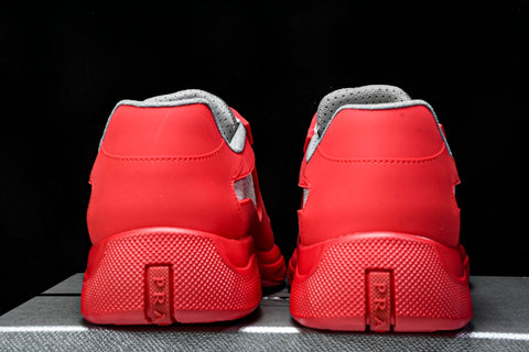Prada America's Cup Sneaker Soft Rubber 'Red'