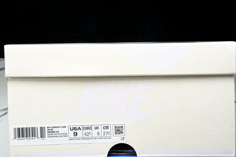 Travis Scott AJ1 Retro Low OG x Fragment ‘Sail Military Blue’