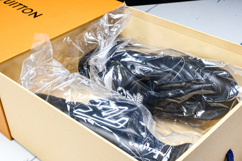 Louis Vuittоп Footprint Football Sneaker 'Black'