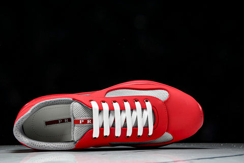 Prada America's Cup Sneaker Soft Rubber 'Red'