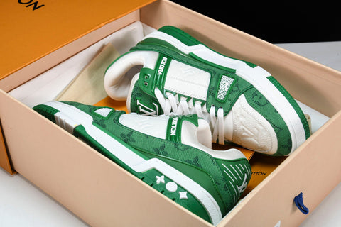 Louis Vuittоп Trainer Low 'Monogram Denim Green'