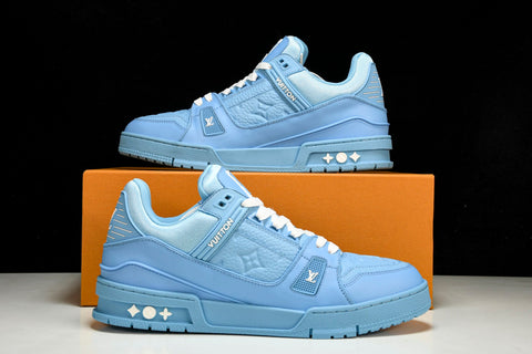 Louis Vuittоп Trainer Low 'Blue Embossed'