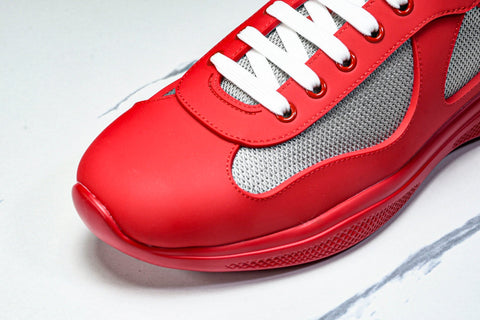 Prada America's Cup Sneaker Soft Rubber 'Red'