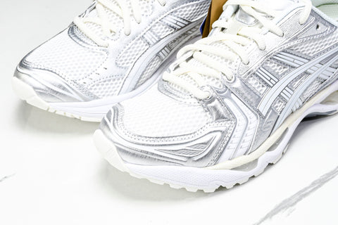 ASICS Gel-Kayano 14 x JJJJound 'Silver White'