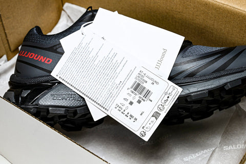 Salomon x JJJJound XT-6 'Black Fiery Red'