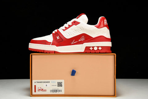 Louis Vuittоп Trainer Low 'Signature Red'