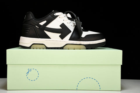Off-White Out Of Office OOO Low Top 'Black White' (Panda)