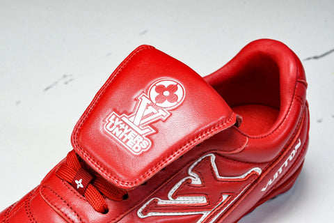 Louis Vuittоп Footprint Football Sneaker 'Red'