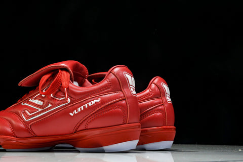 Louis Vuittоп Footprint Football Sneaker 'Red'