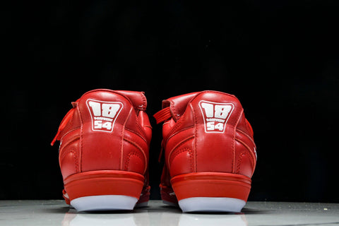 Louis Vuittоп Footprint Football Sneaker 'Red'