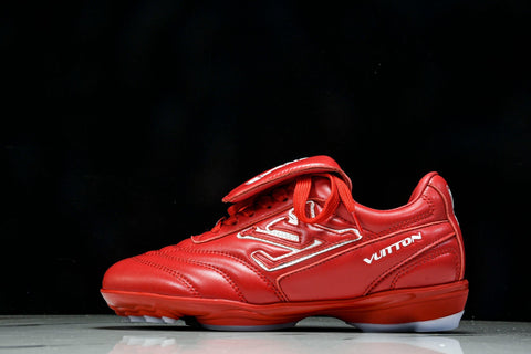 Louis Vuittоп Footprint Football Sneaker 'Red'