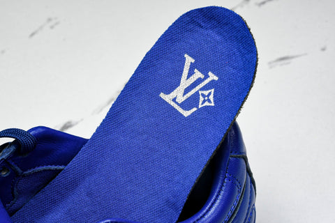 Louis Vuittоп Footprint Football Sneaker 'Blue'