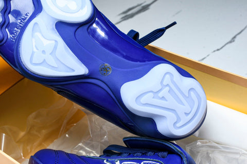 Louis Vuittоп Footprint Football Sneaker 'Blue'