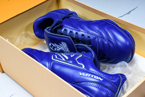 Louis Vuittоп Footprint Football Sneaker 'Blue'