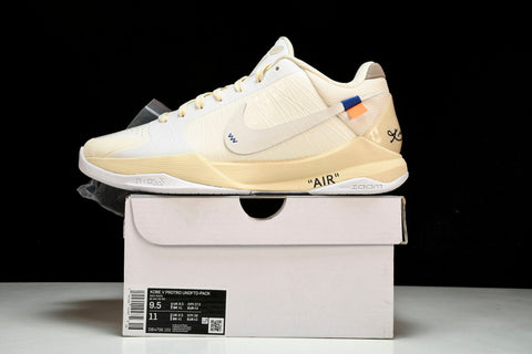 Kobe 5 Protro x Off-White 'White' (Unreleased PE)