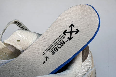 Kobe 5 Protro x Off-White 'White' (Unreleased PE)