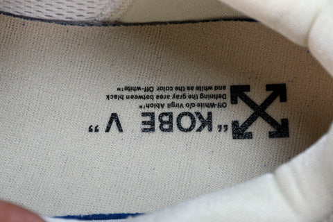 Kobe 5 Protro x Off-White 'White' (Unreleased PE)