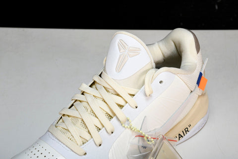 Kobe 5 Protro x Off-White 'White' (Unreleased PE)