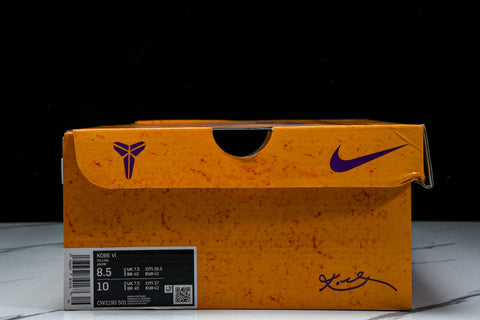 Kobe 6 Protro x Off-White 'Yellow' (Unreleased PE)