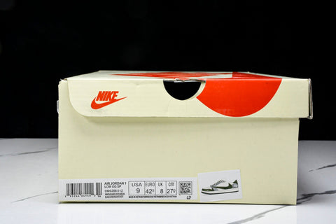 Travis Scott AJ1 Low x Stussy 'Green Grey' (Custom)