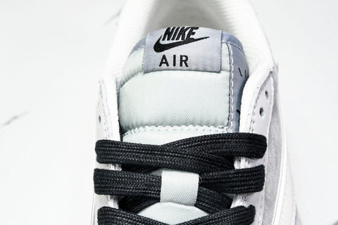 Travis Scott AJ1 Low x Stussy 'Silver Grey' (Custom)