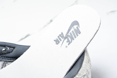 Travis Scott AJ1 Low x Year of The Snake 'White Grey' (Custom)