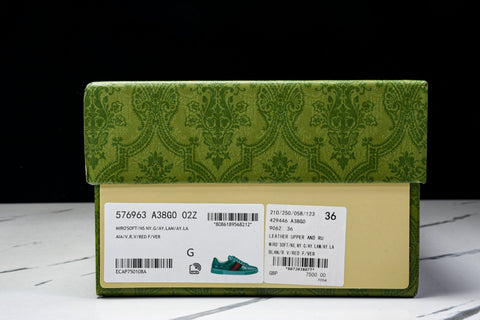 Guссi Ace Web 'Green Monogram'