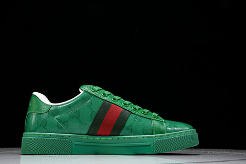 Guссi Ace Web 'Green Monogram'