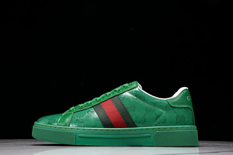 Guссi Ace Web 'Green Monogram'