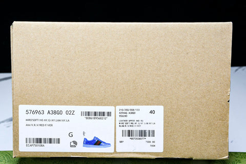 Guссi Ace Web 'Blue Monogram'