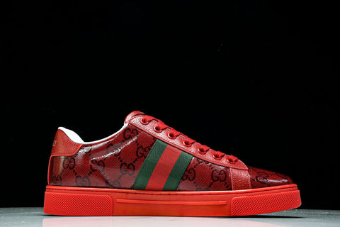 Guссi Ace Web 'Red Monogram'