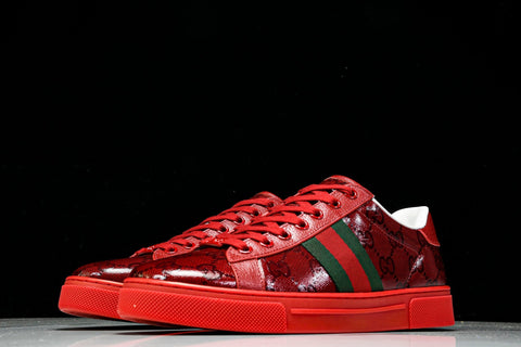 Guссi Ace Web 'Red Monogram'