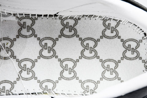 Guссi Ace Web 'Glossy Black Monogram'