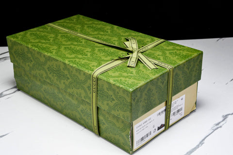 Guссi Ace Web 'Glossy Black Monogram'