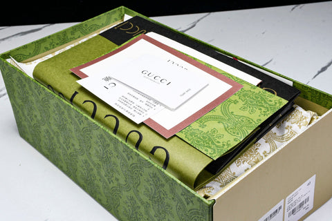 Guссi Ace Web 'Embossed Beige Monogram'