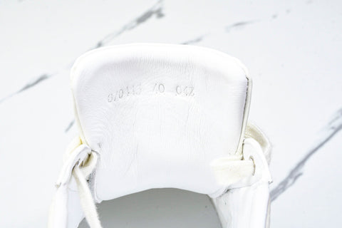 Guссi Ace Web 'Embossed White Monogram'
