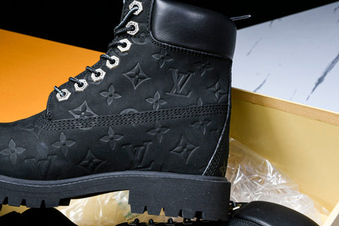 Louis Vuittоп x Timberland 6 Inch Ankle Boot 'Black Monogram'