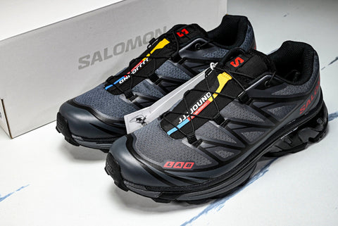 Salomon x JJJJound XT-6 'Black Fiery Red'