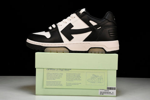 Off-White Out Of Office OOO Low Top 'Black White' (Panda)