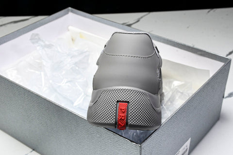Prada America's Cup Sneaker Soft Rubber 'Steel Grey'