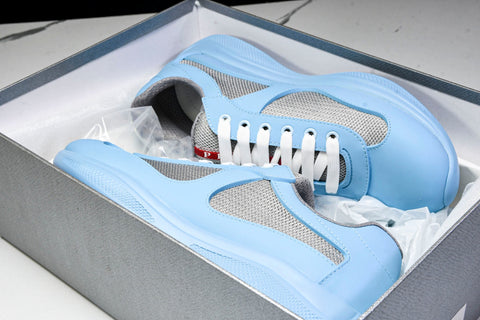 Prada America's Cup Sneaker Soft Rubber 'Light Blue'