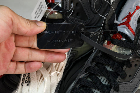 Off-White AJ5 Retro Black