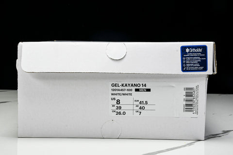 ASICS Gel-Kayano 14 x JJJJound 'Silver White'