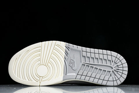 Travis Scott AJ1 Low x Stussy 'Grey White Red' (Custom)