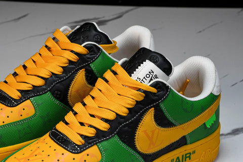 Louis Vuittоп x AF1 by Virgil Abloh 'Yellow Green'