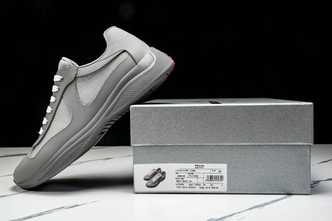 Prada America's Cup Sneaker Soft Rubber 'Steel Grey'