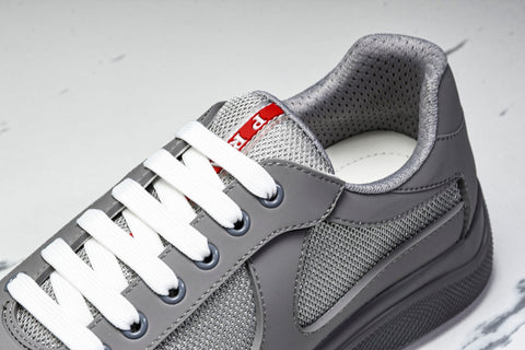 Prada America's Cup Sneaker Soft Rubber 'Steel Grey'