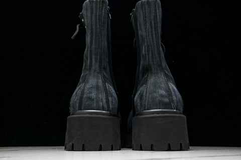 Вalenciaga Stomper Bootie 'Black Canvas'